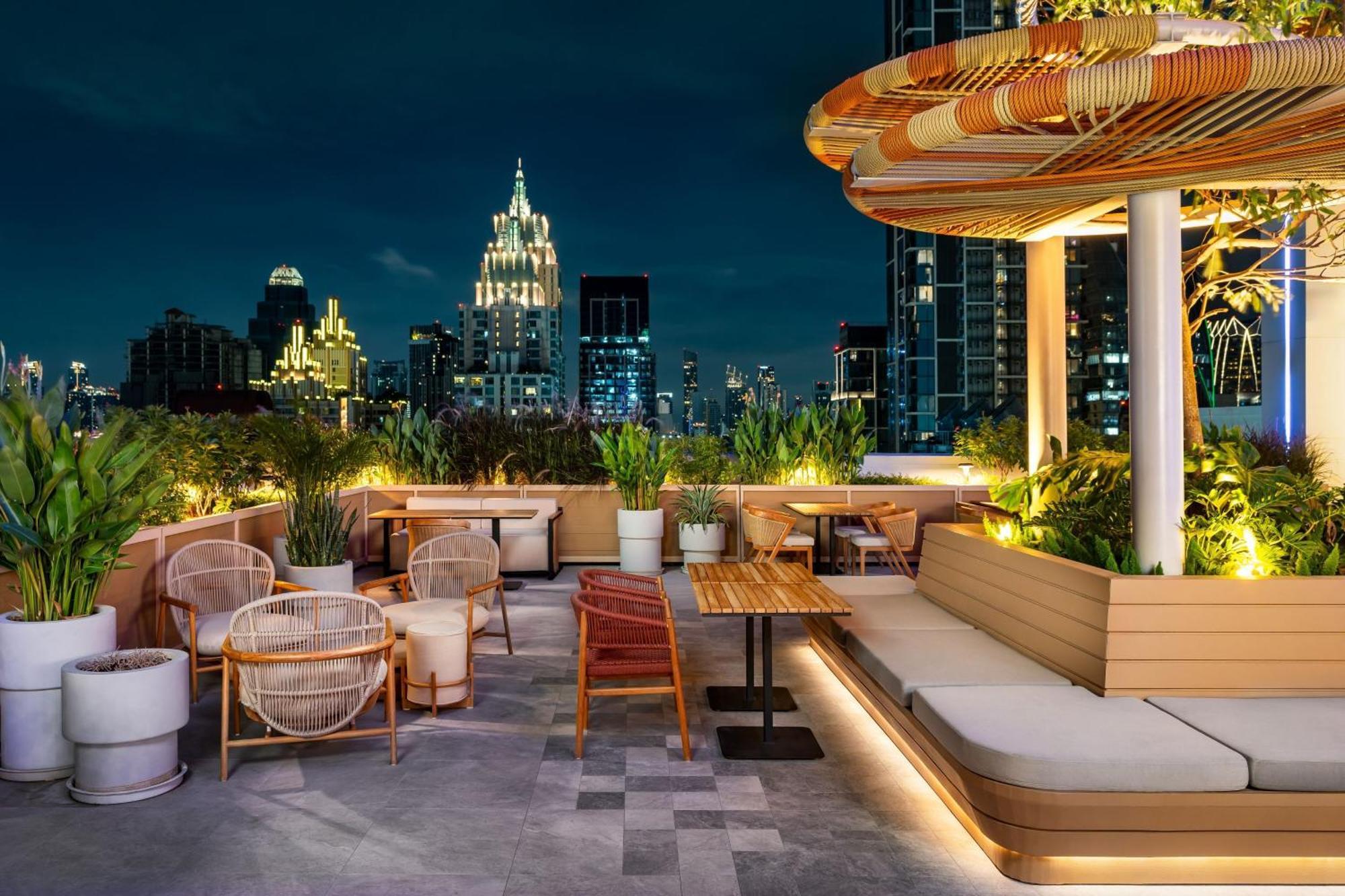 Hotel Moxy Bangkok Ratchaprasong Exteriér fotografie