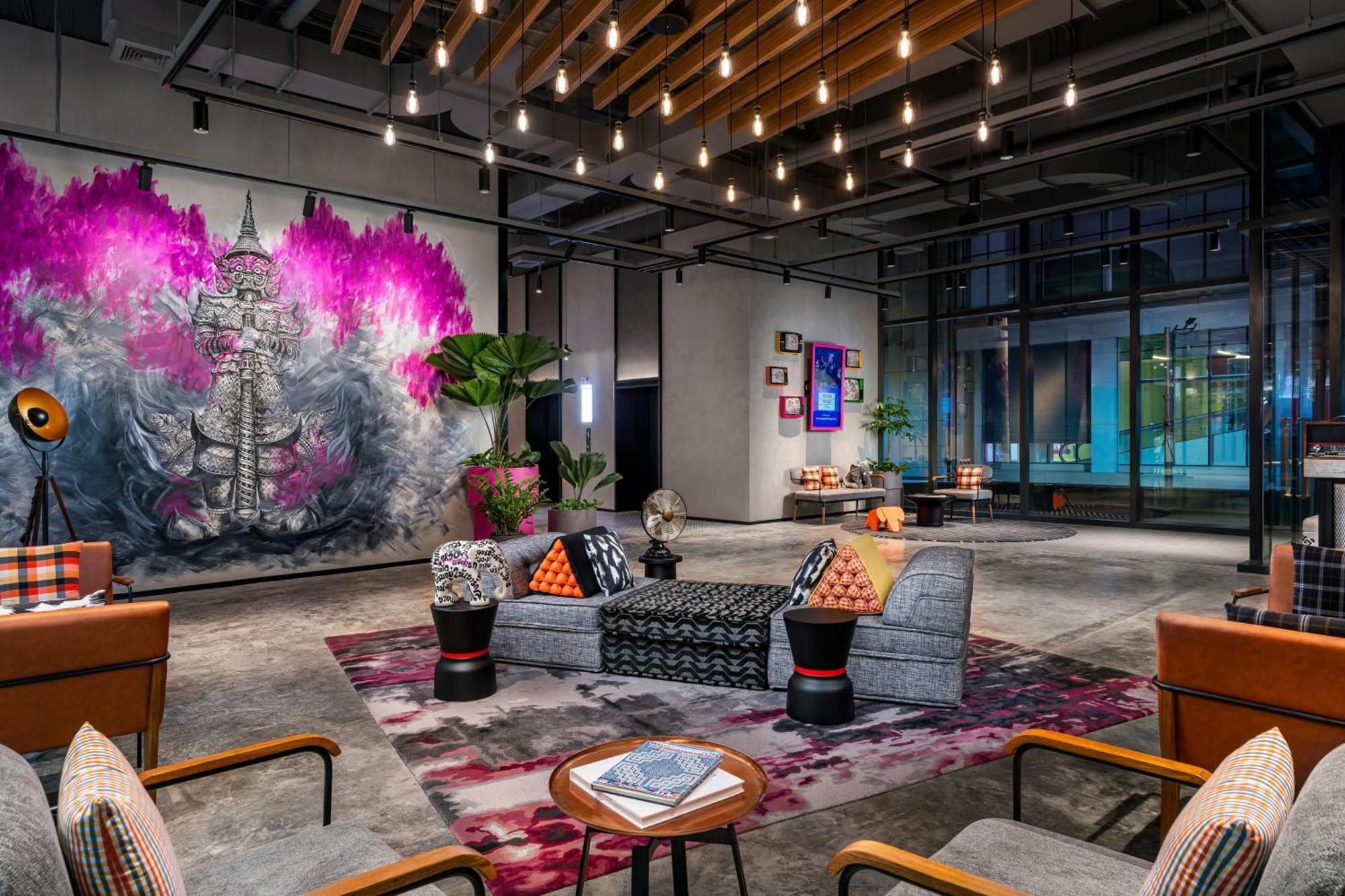 Hotel Moxy Bangkok Ratchaprasong Exteriér fotografie