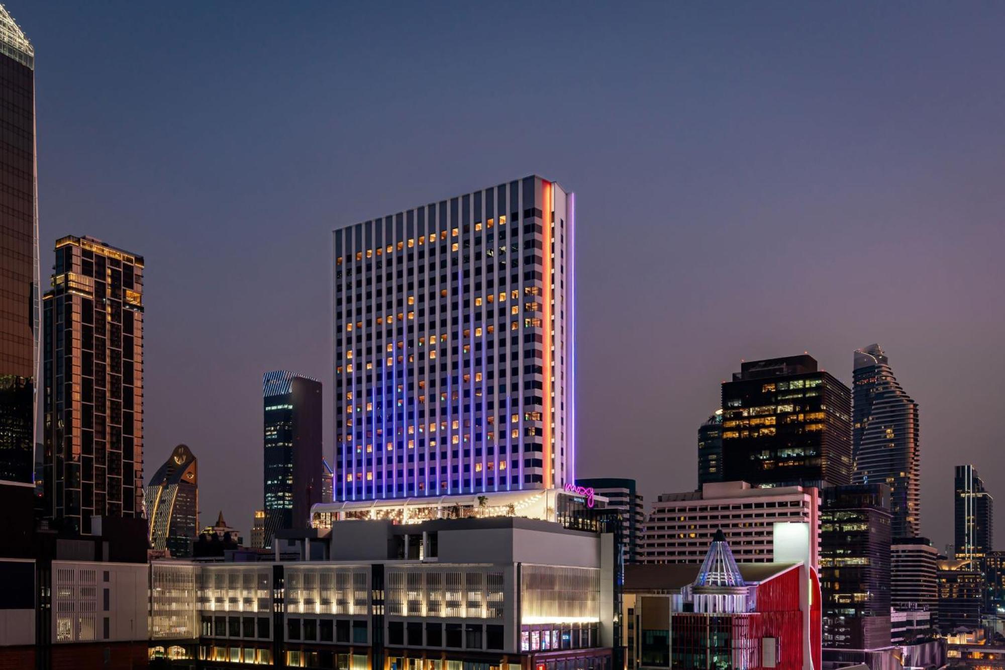 Hotel Moxy Bangkok Ratchaprasong Exteriér fotografie