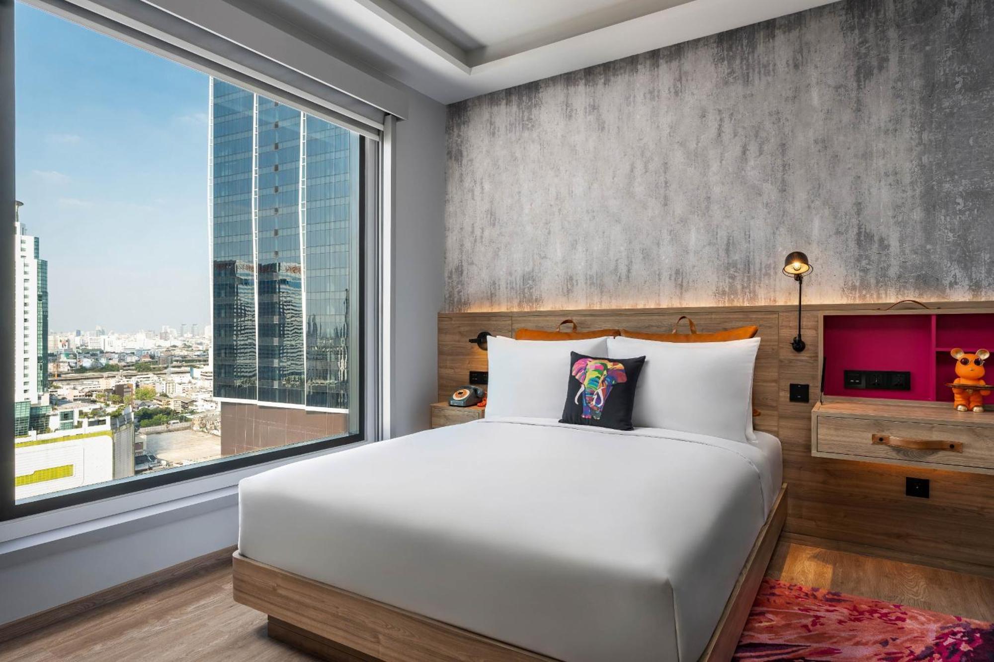Hotel Moxy Bangkok Ratchaprasong Exteriér fotografie