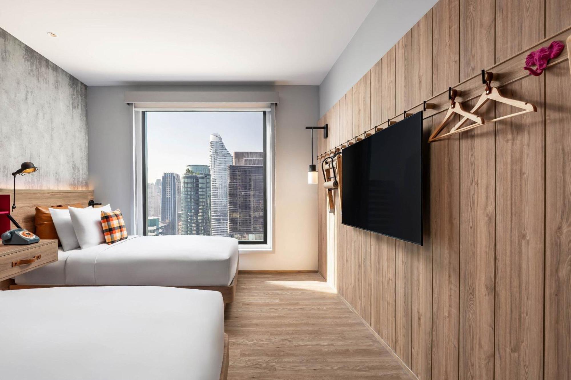 Hotel Moxy Bangkok Ratchaprasong Exteriér fotografie